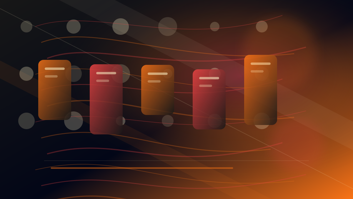 Abstract content decay dashboard for AI answers