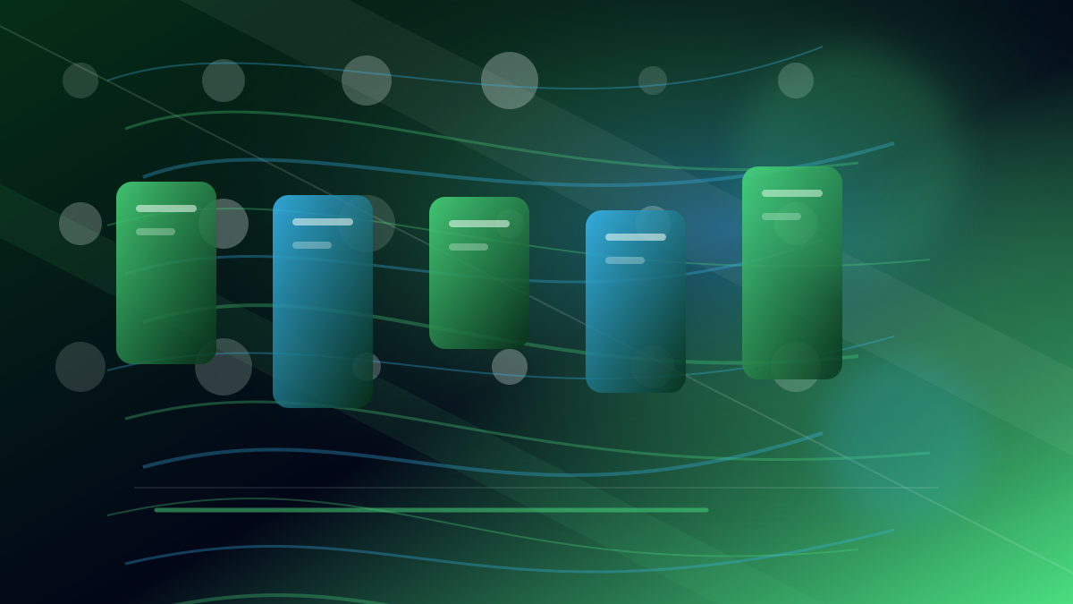 Abstract support tickets organized into content clusters